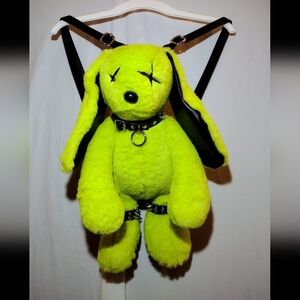 Punk Goth Raver Bunny Backpack Kawaii Grunge Emo